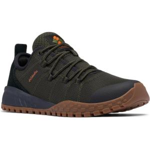 imageColumbia Mens Crestwood Waterproof Hiking ShoeDeep OliveDesert Sun