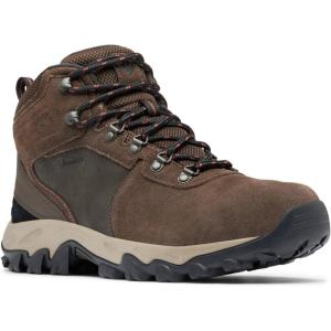 imageColumbia Mens Newton Ridge Plus II Suede Waterproof Hiking BootCordovanSpice
