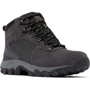 imageColumbia Mens Newton Ridge Plus II Suede Waterproof Hiking BootSharkBlack