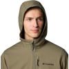 imageColumbia Mens Ascender II Hooded Softshell JacketStone Green