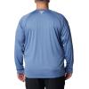 imageColumbia Mens PFG Terminal Tackle Long Sleeve ShirtBluestoneCollegiate Navy Logo