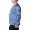 imageColumbia Mens PFG Terminal Tackle Long Sleeve ShirtBluestoneCollegiate Navy Logo