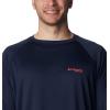 imageColumbia Mens PFG Terminal Tackle Long Sleeve ShirtCollegiate NavySunset Red Logo