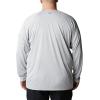 imageColumbia Mens PFG Terminal Tackle Long Sleeve ShirtCool GreyVivid Blue Logo