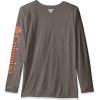 imageColumbia Mens PFG Terminal Tackle Long Sleeve ShirtCypressBright Peach Logo
