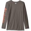 imageColumbia Mens PFG Terminal Tackle Long Sleeve ShirtCypressBright Peach Logo