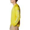 imageColumbia Mens PFG Terminal Tackle Long Sleeve ShirtLaser LemonCool Grey Logo
