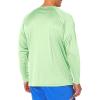 imageColumbia Mens PFG Terminal Tackle Long Sleeve ShirtLime GlowWhite Logo
