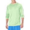 imageColumbia Mens PFG Terminal Tackle Long Sleeve ShirtLime GlowWhite Logo