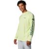 imageColumbia Mens PFG Terminal Tackle Long Sleeve ShirtSpring YellowMidnight Teal Logo