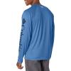 imageColumbia Mens PFG Terminal Tackle Long Sleeve ShirtViolet SeaCarbon Logo