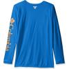 imageColumbia Mens PFG Terminal Tackle Long Sleeve ShirtVivid BlueJupiter Logo