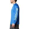 imageColumbia Mens PFG Terminal Tackle Long Sleeve ShirtVivid BlueKey West Logo