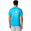 imageColumbia Mens PFG Uncharted Graphic TeeBlue Echo HeatherPfg Catch My Drift