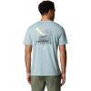 imageColumbia Mens PFG Uncharted Graphic TeeCrushed Blue HeatherPfg Swamp Shack