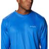 imageColumbia Mens Terminal Tackle PFG Triangle Long Sleeve ShirtVivid BlueMarlin Camo