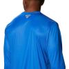 imageColumbia Mens Terminal Tackle PFG Triangle Long Sleeve ShirtVivid BlueMarlin Camo