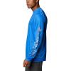 imageColumbia Mens Terminal Tackle PFG Triangle Long Sleeve ShirtVivid BlueMarlin Camo