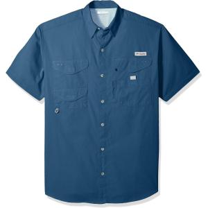 imageColumbia Mens Bonehead Short Sleeve ShirtBlue Heron
