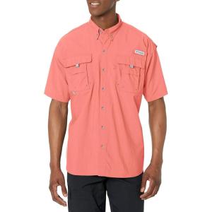 imageColumbia Mens PFG Bahama II Short Sleeve ShirtSorbet