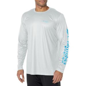 imageColumbia Mens Terminal Tackle PFG Triangle Long Sleeve ShirtCool GreyRiptide Pfg Camo