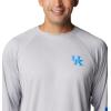 imageColumbia Mens CLG Terminal Tackle Ls ShirtUk  Columbia Grey