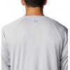 imageColumbia Mens CLG Terminal Tackle Ls ShirtUk  Columbia Grey