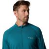 imageColumbia Mens Endless Trail Half Zip Mesh Long SleeveRiver Blue