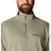 imageColumbia Mens Hart Mountain Ii Half ZipStone Green Heather
