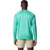 imageColumbia Mens Terminal Tackle Long Sleeve Fishing ShirtGlaze Green HeatherWhite Logo
