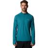 imageColumbia Mens Endless Trail Half Zip Mesh Long SleeveRiver Blue
