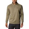 imageColumbia Mens Hart Mountain Ii Half ZipStone Green Heather