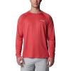 imageColumbia Mens PFG Solar Stream Long SleeveSunset Red