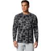 imageColumbia Mens Terminal Tackle Long Sleeve Fishing ShirtBlack Deltahunter Camo