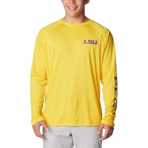 imageColumbia Mens CLG Terminal Tackle Ls ShirtLsu  Yellow