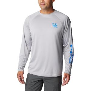 imageColumbia Mens CLG Terminal Tackle Ls ShirtUk  Columbia Grey