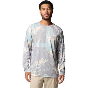 imageColumbia Mens Terminal Tackle Long Sleeve Fishing ShirtLemon Wash Tarpon Trek