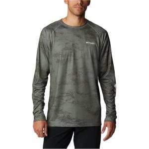 imageColumbia Mens Terminal Tackle PFG Triangle Long Sleeve ShirtCypress Pfg Camo