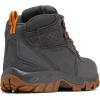 imageColumbia Mens Discontinued Newton Ridge Plus II Suede WaterproofDark GreyGold Amber