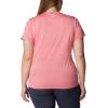 imageColumbia Womens Hike Short Sleeve V NeckJuicy Heather