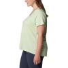 imageColumbia Womens Hike Short Sleeve V NeckSage Leaf Heather