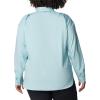 imageColumbia Womens Plus Size Silver Ridge Utility Long Sleeve ShirtAqua Haze