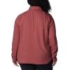 imageColumbia Womens Plus Size Silver Ridge Utility Long Sleeve ShirtBeetroot