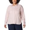 imageColumbia Womens Plus Size Silver Ridge Utility Long Sleeve ShirtDusty Pink