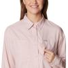 imageColumbia Womens Plus Size Silver Ridge Utility Long Sleeve ShirtDusty Pink