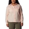 imageColumbia Womens Plus Size Silver Ridge Utility Long Sleeve ShirtPeach Blossom