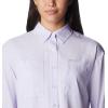 imageColumbia Womens Plus Size Silver Ridge Utility Long Sleeve ShirtPurple Tint