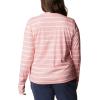 imageColumbia Womens Standard W Sun Deflector Summerdry Ls ShirtSalmon Tie Dye Stripe
