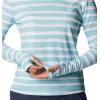 imageColumbia Womens Standard W Sun Deflector Summerdry Ls ShirtSea Wave Brush Stripe