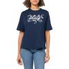 imageColumbia Womens North Cascades Relaxed TeeCollegiate NavyFloral Emblem